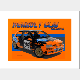 Renault Clio Williams Posters and Art